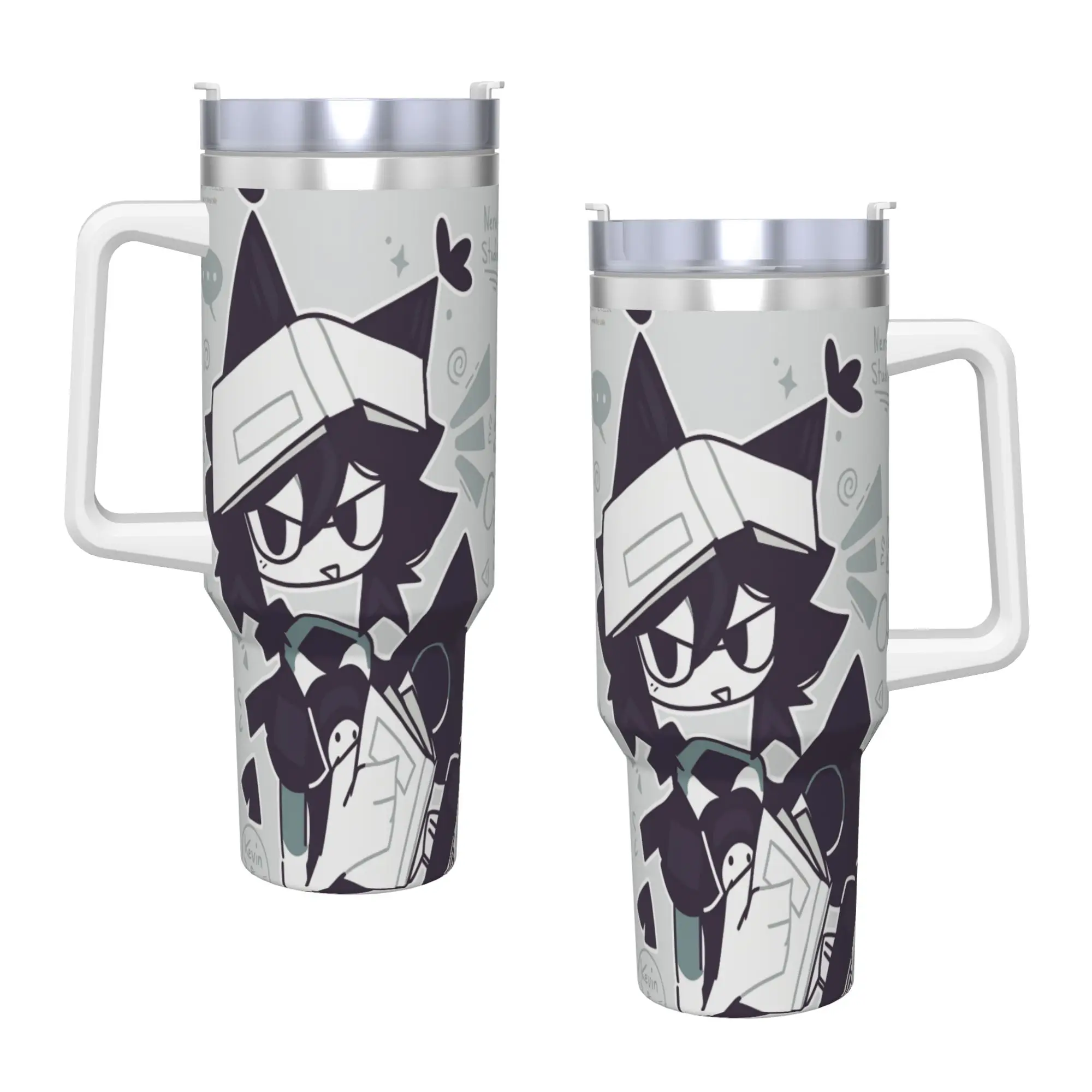 FPE F-Fundamental P-Paper E-Education Stainless Steel Tumbler  Beach Coffee Mug With Straws and Lid Large Capacity Water Bottle