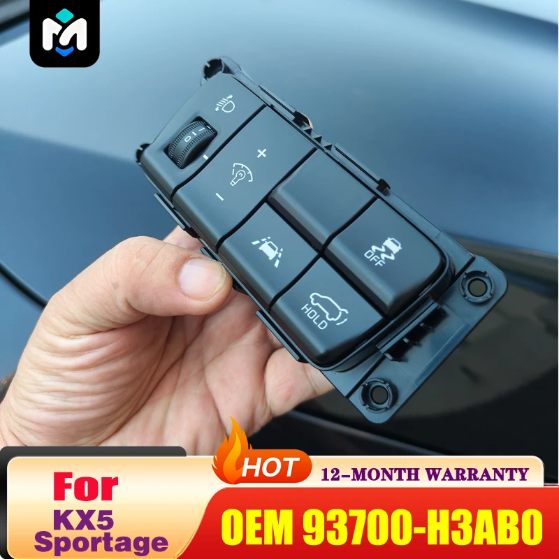 OEM 93700H3AB0 Switch Assay Side Crash Pad for KI-A Sportage QL Dashboard Brightness Adjustment Button Rear Door Switch