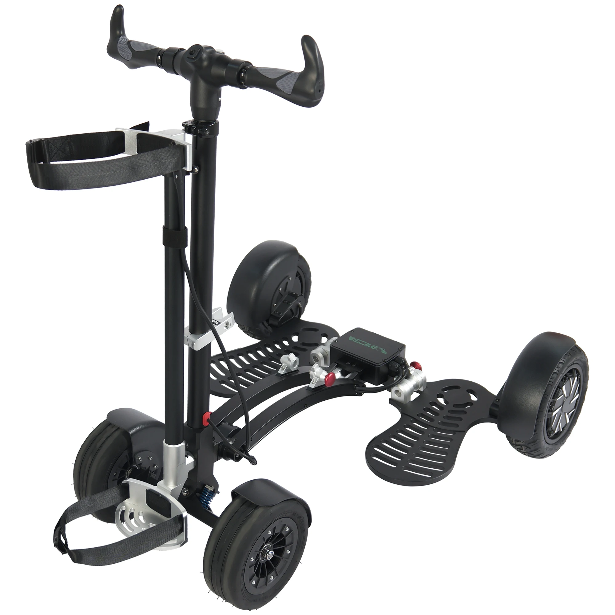 ESWING US Warehouse Mini Cart 3-in-1 Trolley 1600W High-Power Scooter Folding Caddy Cart With Umbrella