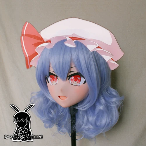 (RB305)Quality Handmade Female Resin Cosplay Japanese Role Play Anime Kigurumi Mask Crossdresser Doll Transgender Mask