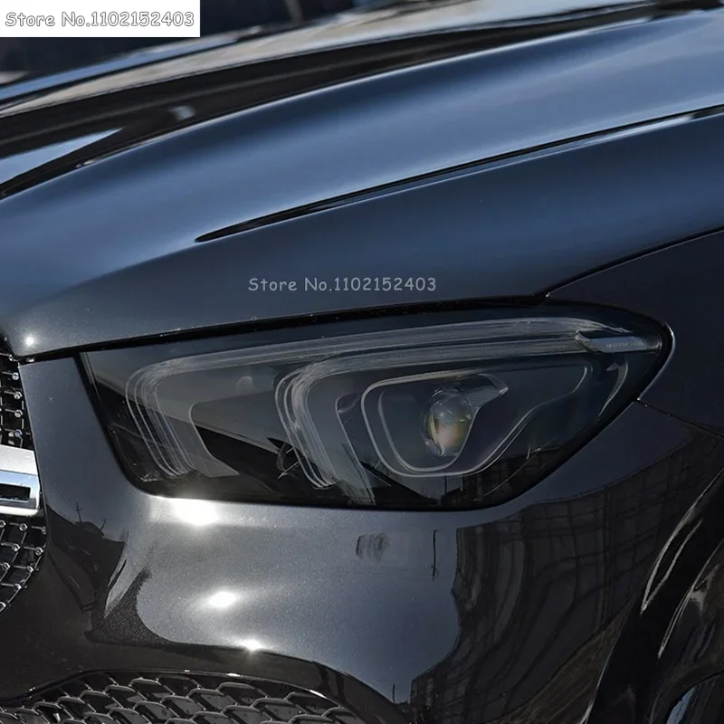 

Car Headlight Protective Film Taillight Transparent Black TPU Sticker For Mercedes Benz GLE Class SUV W167 2020 AMG Accessories