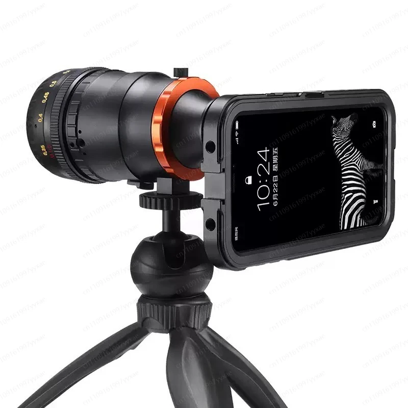 Adaptador DOF para smartphone/SLR e lente de cinema para câmera E-full frame para iPhone 11-16