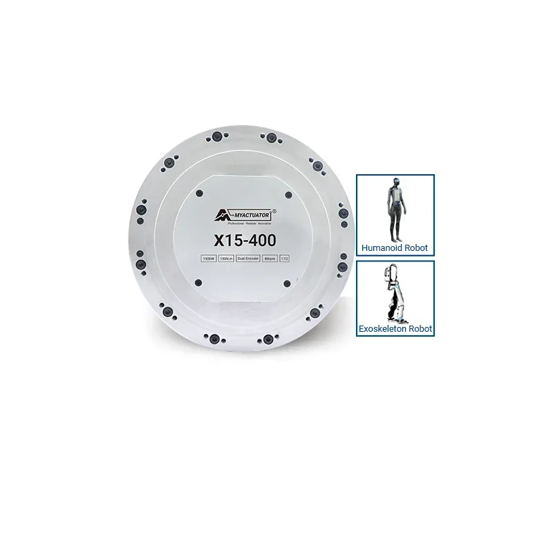 Myactuator RMD-X15-P12-400-C-N New Motor Reduction ratio 12 Brushless Motor CAN Rate Torque 130N.M Weight 3100g Servo Motor