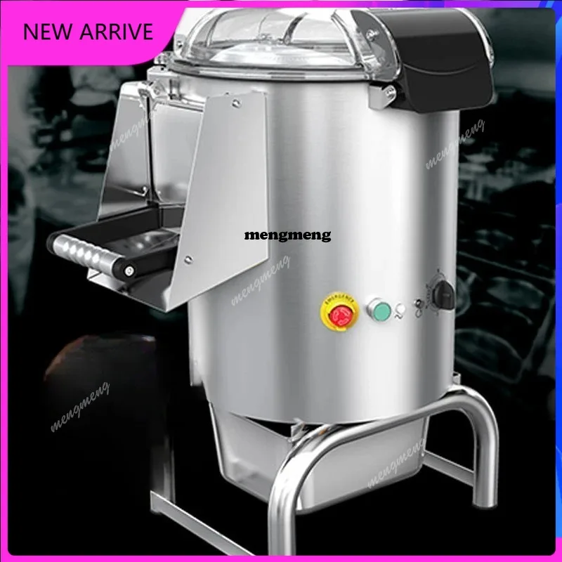 

M138 электрическая коммерческая картофелечистка из нержавеющей стали для ямса, корня лотоса, подкова, машина для очистки и очистки фруктов