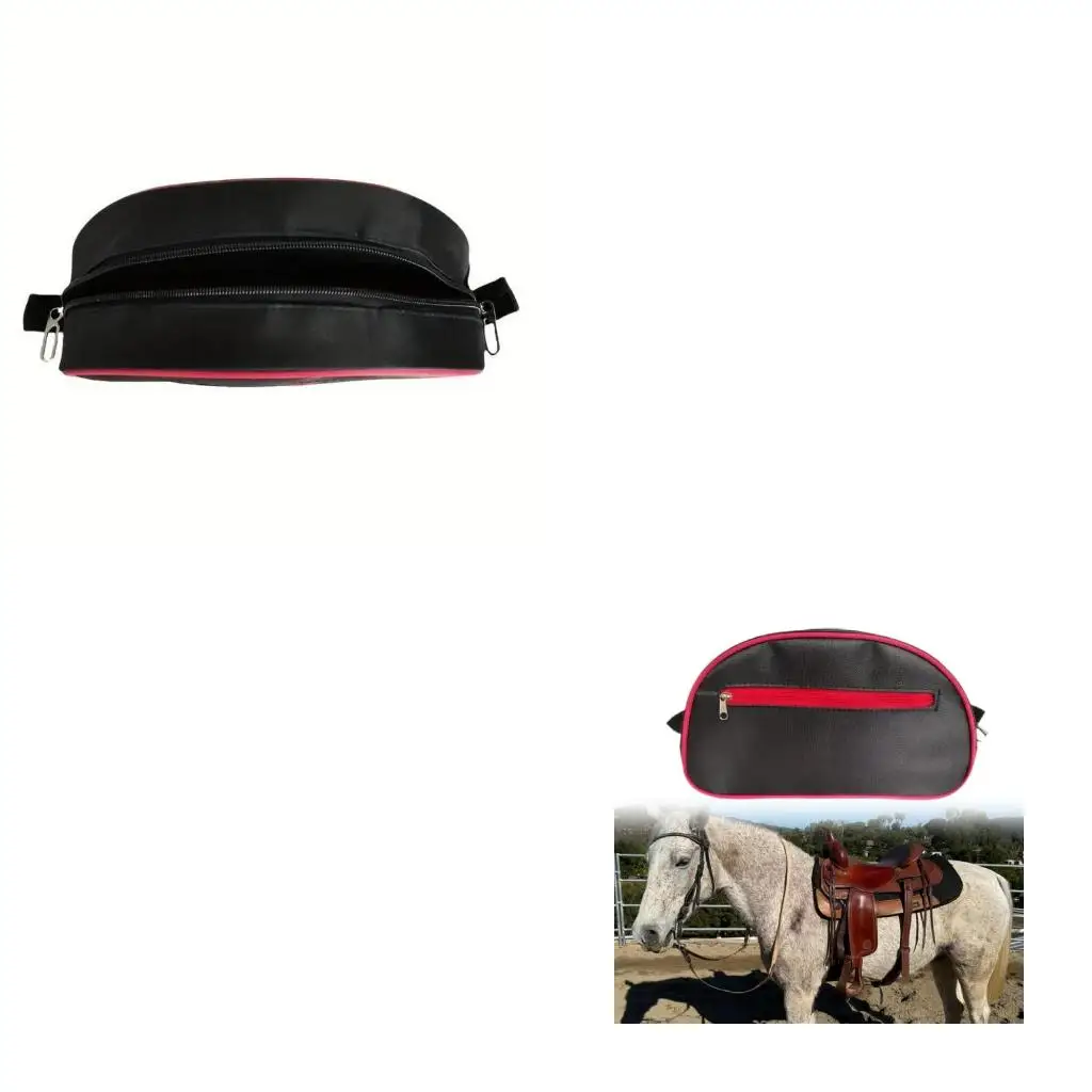 حقيبة تخزين قوية للفروسية بأقسام متعددة، ممتازة للرحلات الخارجية وحوادث الفروسية