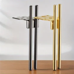 2PCS 15cm High Quality Double Tube Modern Metal Furniture Legs Bedside Luxury Bench Table Accessories Cabinet Feet For Furniture