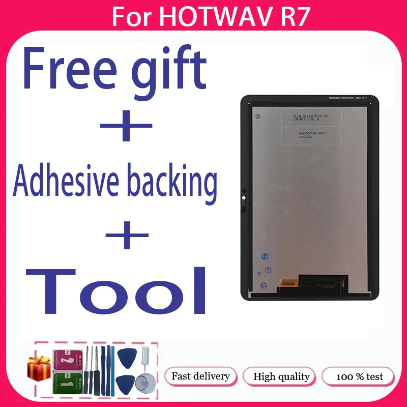 For HOTWAV R7+ LCD Display + Touch Screen+Free adhesive backing+Tool