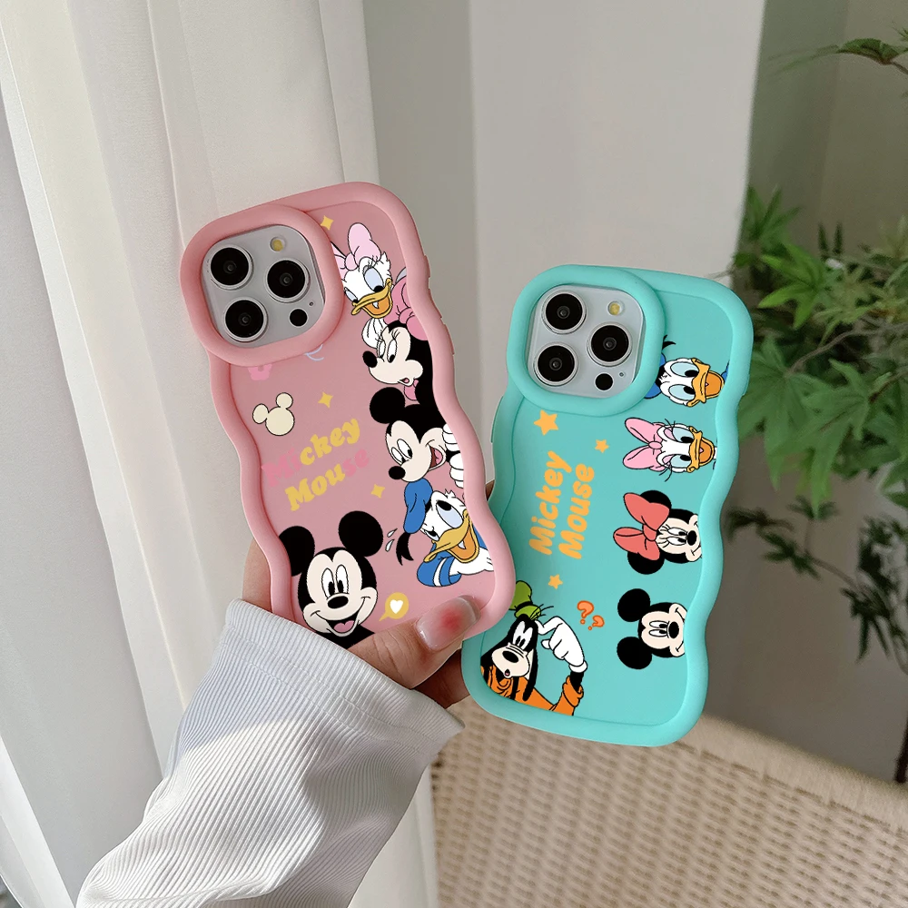 Disneys Mickey Mouse Friends Phone Case for OPPO A7 A9 A15 A16K A17 A31 A38 A53 A54 A55 A57 A58 A74 A76 A79 A92 A98 4G 5G Cover