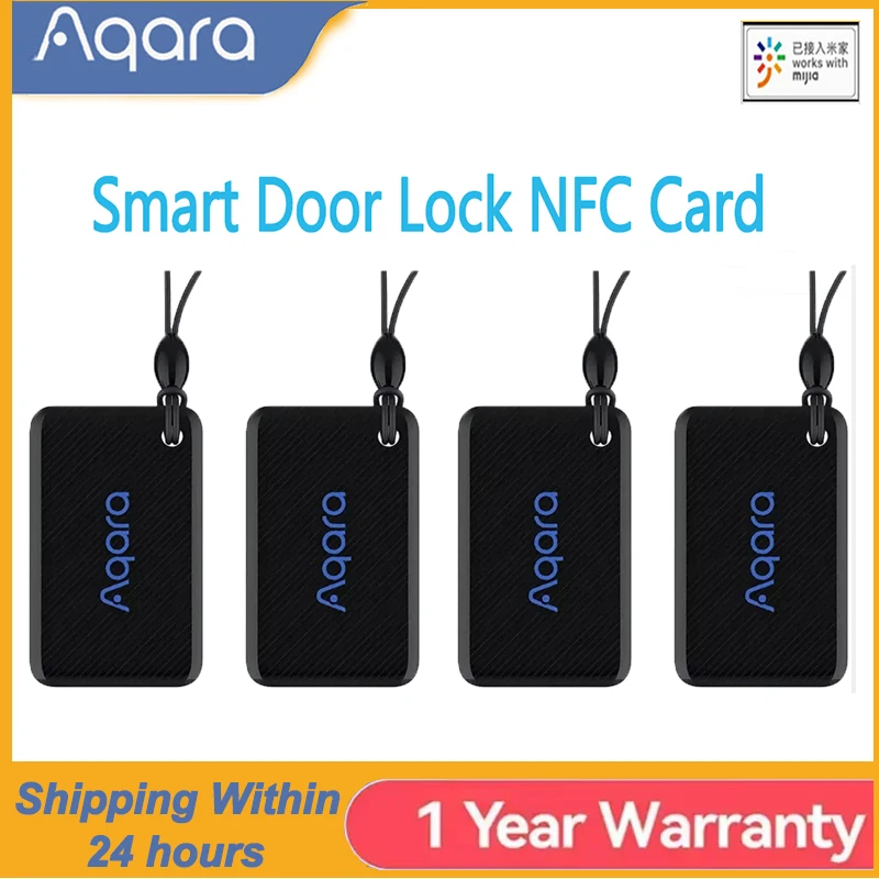 Aqara Smart Door Lock NFC Card for Original Aqara Smart Door Lock N100 N200 P100 D200 Series EAL5+ Level Safety Program control