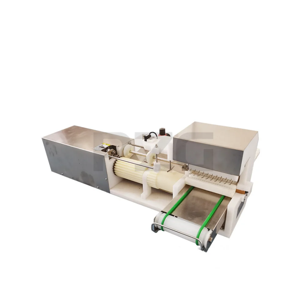 Professional Automatic Wearing Machine BBQ Satay Meat Mutton Chicken Kebab Skewer Making Machine To String Sausage Satay Kebab