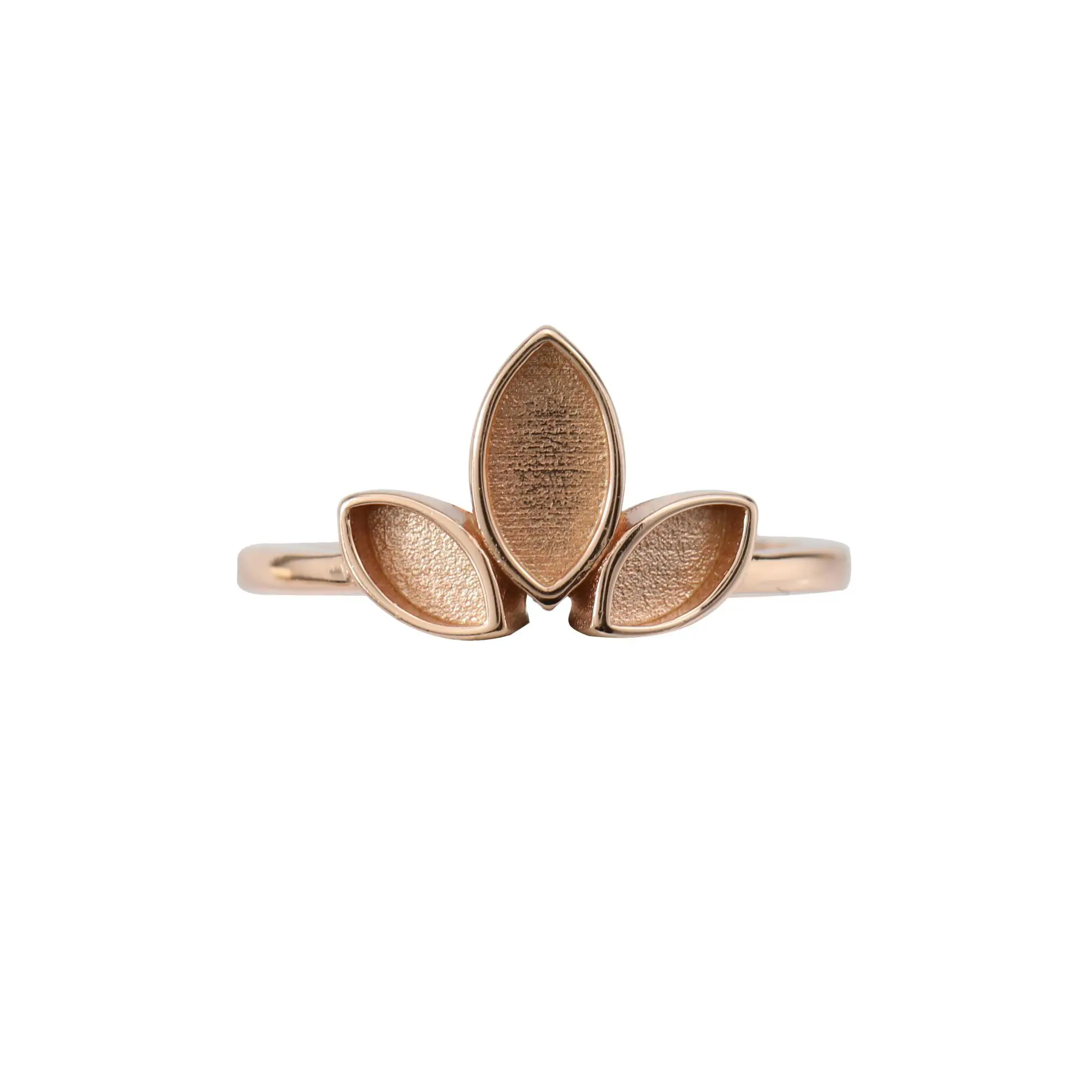 Ms.Iconic 1294329 Breastmilk Ring Sterling Silver Rose Gold Size 4 4