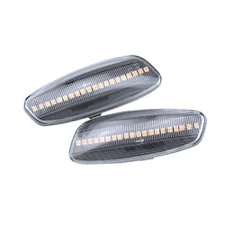 For Peugeot 207 308 3008 5008 RCZ For Citroen C3 C4 C5 DS3 DS4 Car LED Dynamic Turn Signal Blinker Side Marker Fender Light