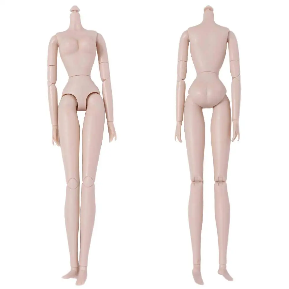 1/6 Doll White Skin Nude Doll Toys Movable Solid Doll Jointed Nude BJD Dolls Multi-functional Replacement Super Model Doll
