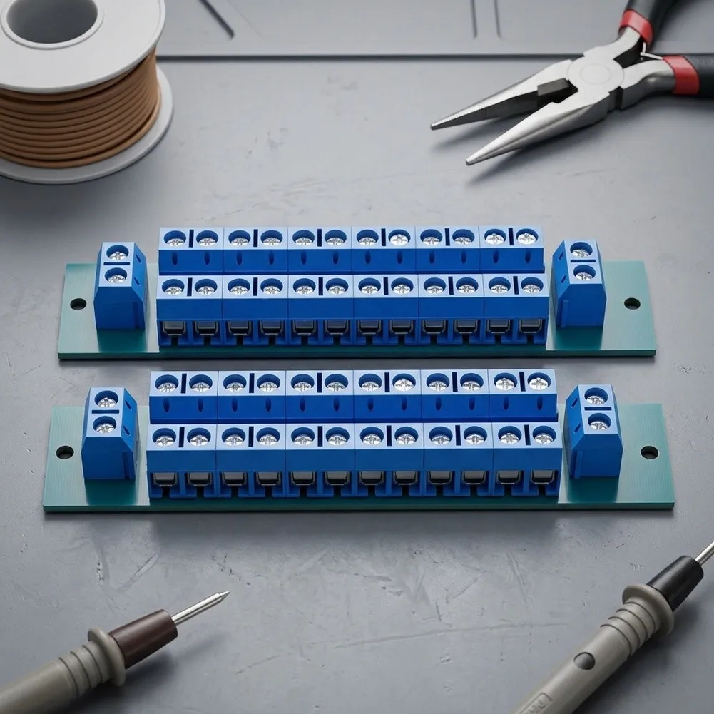 FR-4 Insulating Material FR-4 Test Board KF301 Terminal Adapter Stable Connection Design Prototyping Friendly Board