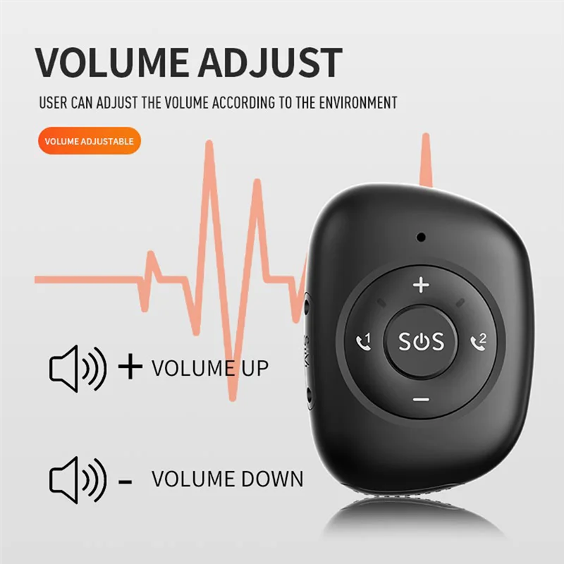 4G Mini GPS Tracker Compatible with LTE/3G WCDMA/2G GSM SOS Alarm Two-Way Voice Tracking Artifact Keychain Locator YDH