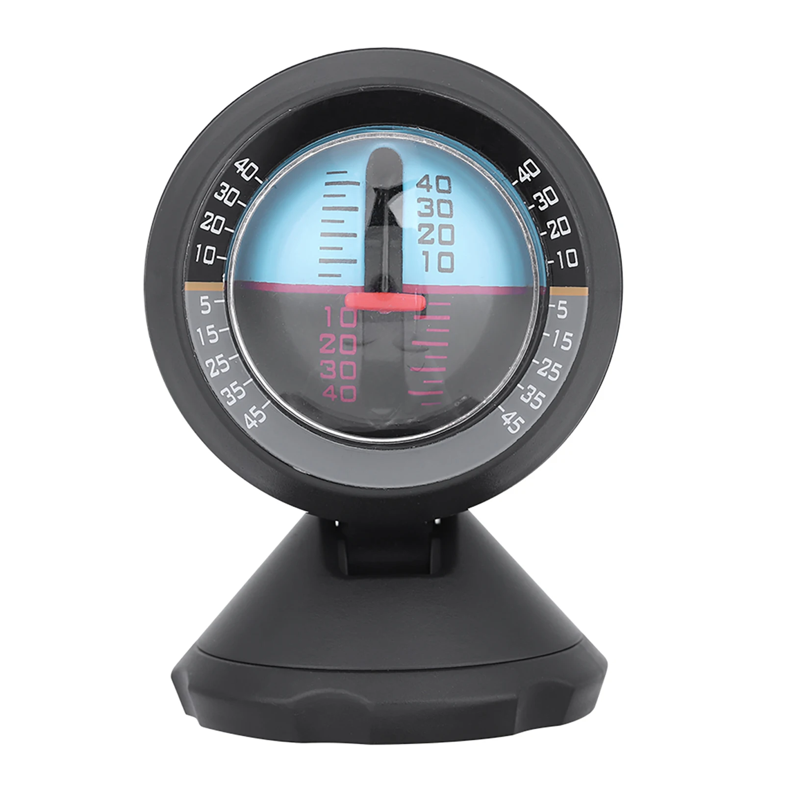 Car Inclinometer Angle Slope Tilt Indicator Level Meter Gradient Balancer Finder Tool Car Slope Meter Vehicle Car Accessories
