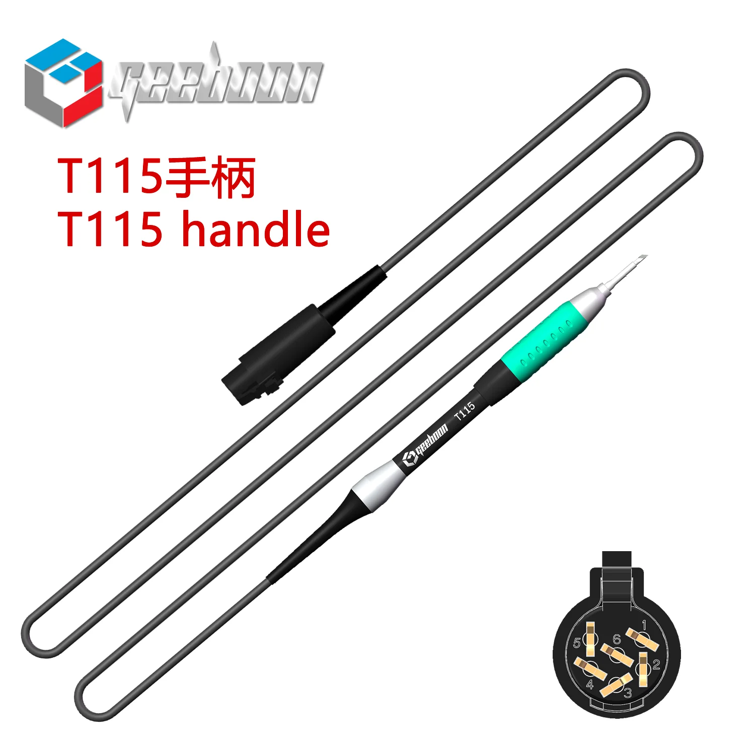 Soldering Station Handle T245/C115/T12 Compatible C210/C245/C470/T12/C11 Soldering Tip