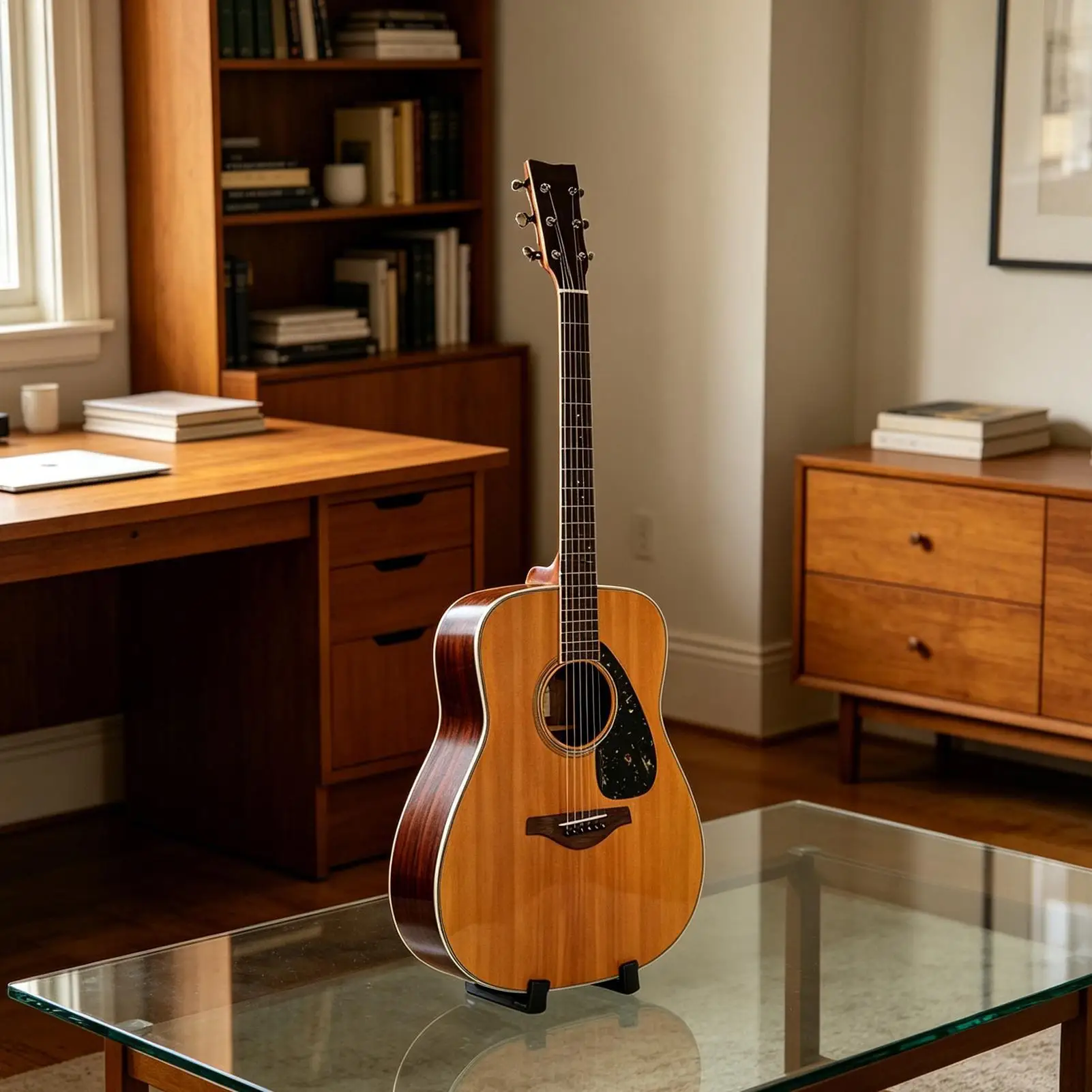 Guitar Stands Floor Ukulele Rack Portable Bass Guitar Stand For Acoustic Bass Banjo Music Player Instrument Travel Studio Room