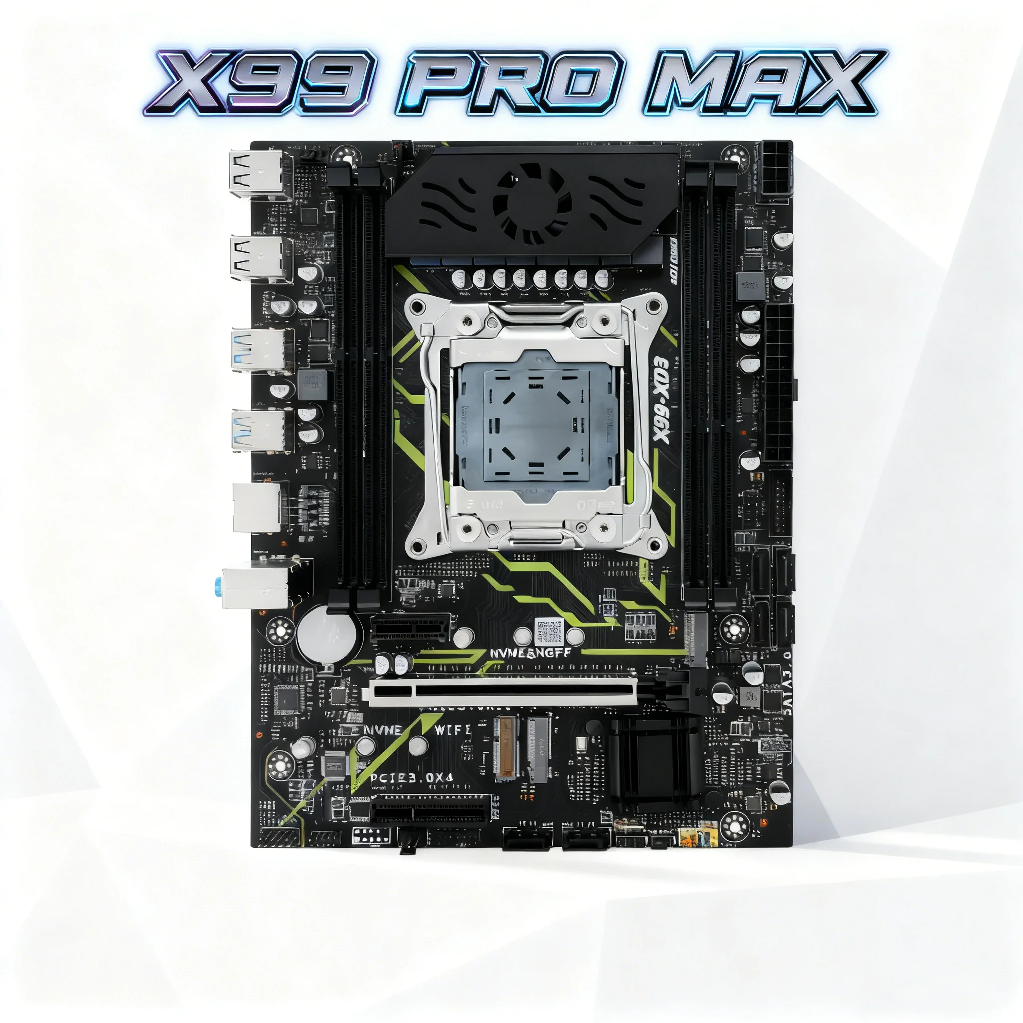 XSJnewwold X99-PRO-MAX DDR4 Desktop principal Placa de computador E52011-3 x99 pinos placa principal