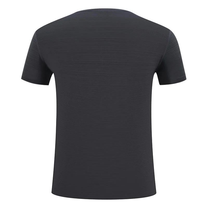 Leisure Sports Quick Drying T-shirt Customized Print Logo Icon Summer Breathable Round Neck Short Sleeve Embroidery Personalized