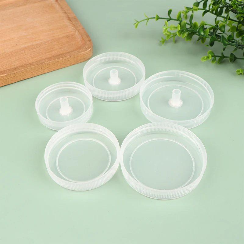 10Pcs Diameter 53/63/70mm Tissue Culture Bottle Cap Resistant Fungus Bottle Airtight Cap Breathable Special Cap Culture Caps