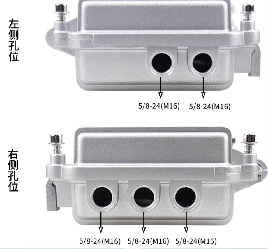 1ชิ้น160*110*60มิลลิเมตรอะลูมิเนียมหล่อตายกันน้ำกล่องแยกสายสัญญาณอลูมิเนียมกลางแจ้งสัญญาณกันน้ำที่อยู่อาศัย