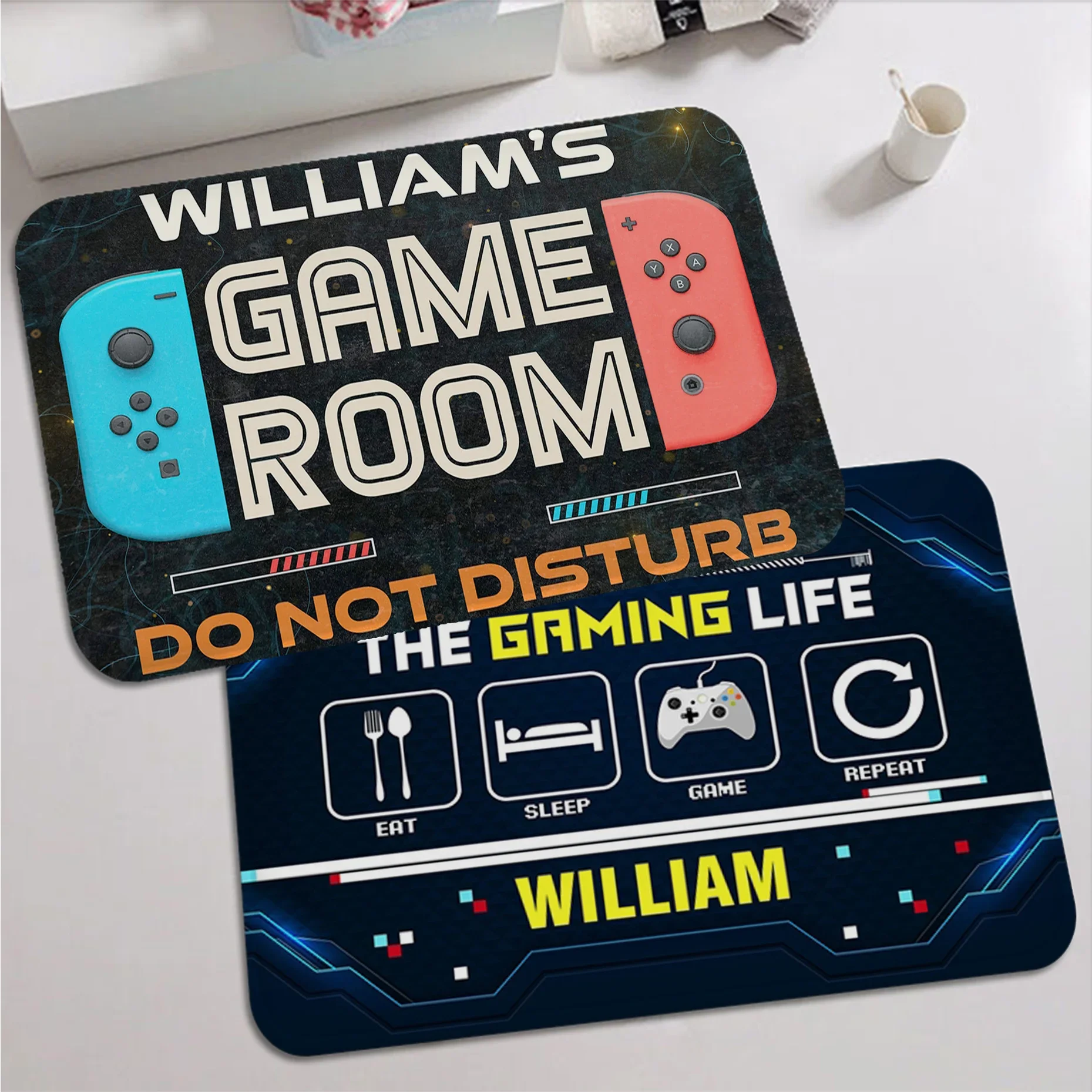 

Gamer Controller Floor Mat Bath Mat Nordic Style Home Doormat Bathroom-Toilet Mats Bedroom Welcome Doormat