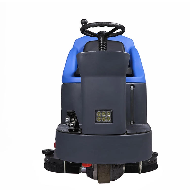 Walk Behind Battery Powered Cheap House Ceramic Tile Floor Scrubber Cleaning Machine
