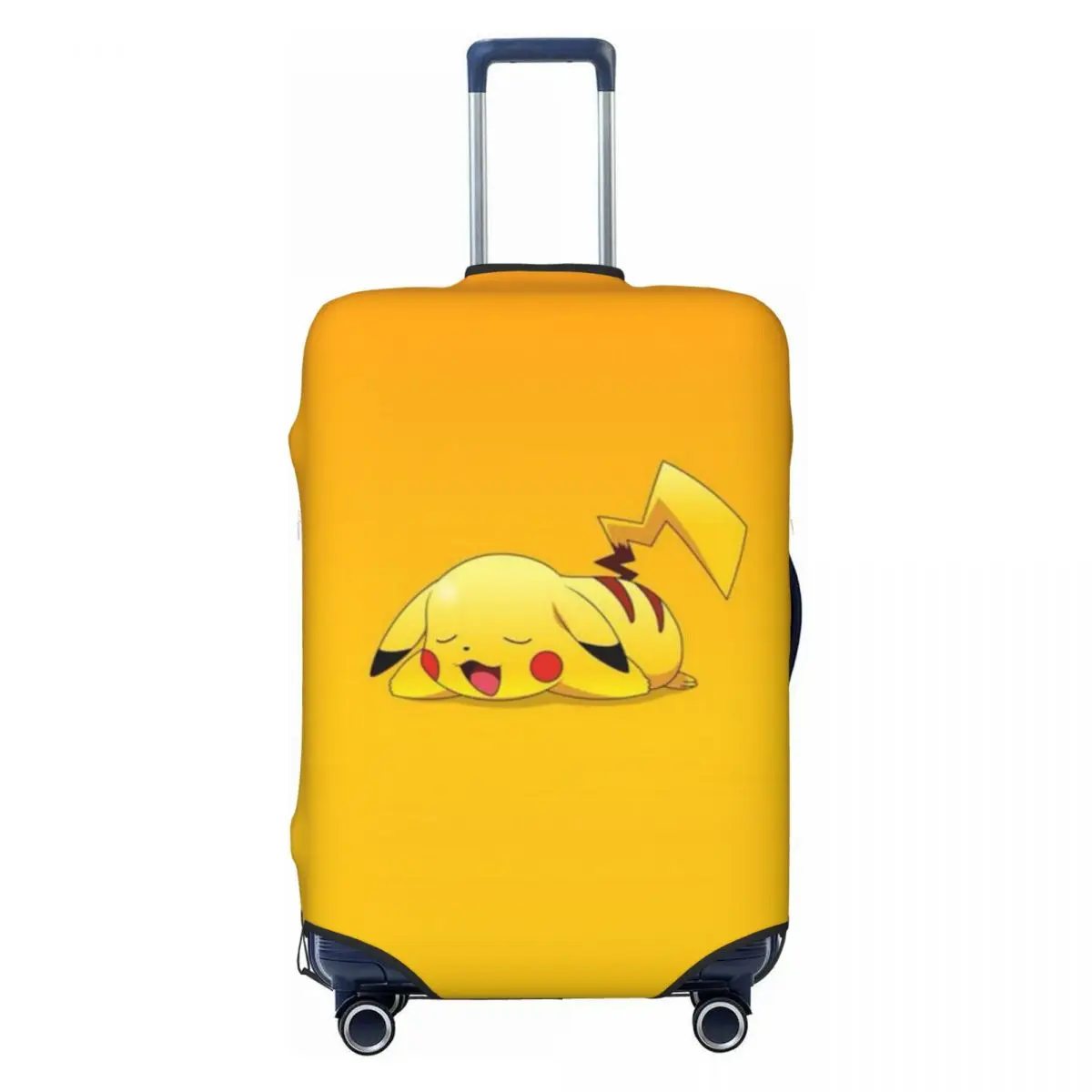 

Custom Bikachus Luggage Cover Elastic Video Game Travel Suitcase Protective Covers Fits 18-32 Inch