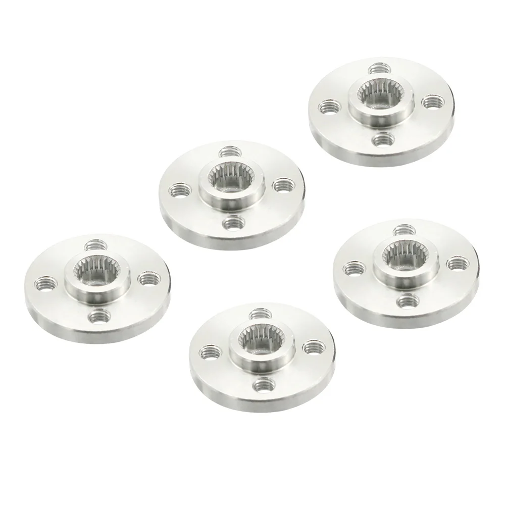 5 stücke Metall Lenkgetriebe Disc Stent 25T Servo Arm Runde Typ für MG995 MG996R RC Roboter Auto – Detail 10