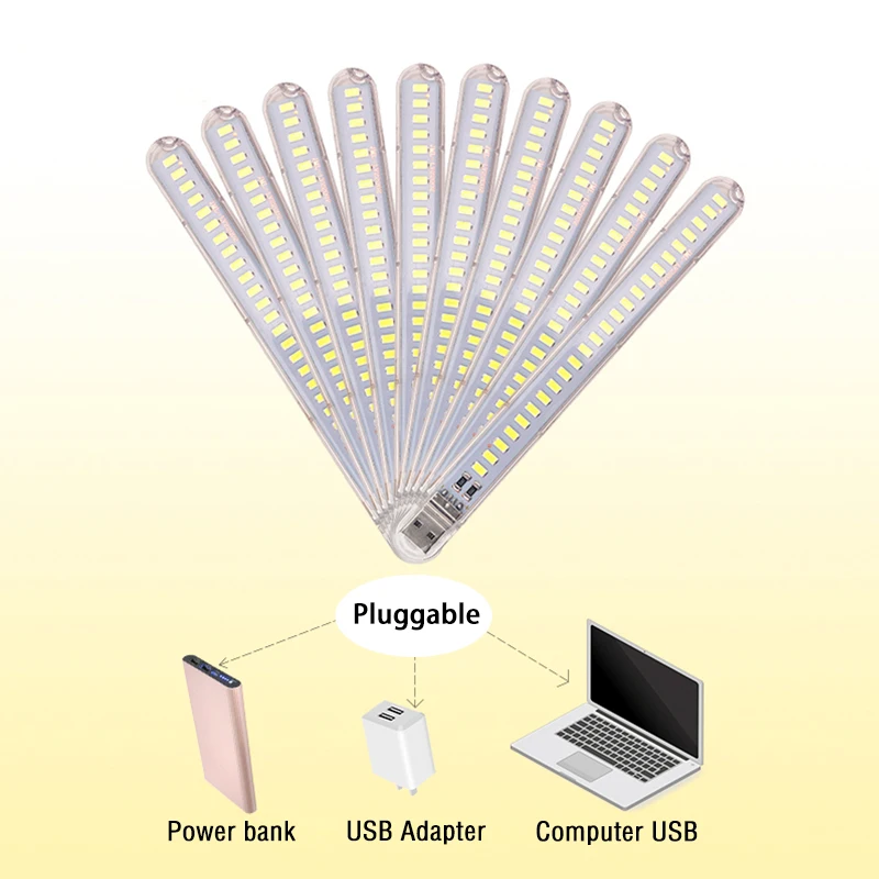 DC5V USB 24LEDs LED Night Light With EU US Plug Red Yellow White Blue Green Purple Pink Colored Lamp For Bedroom Decoration