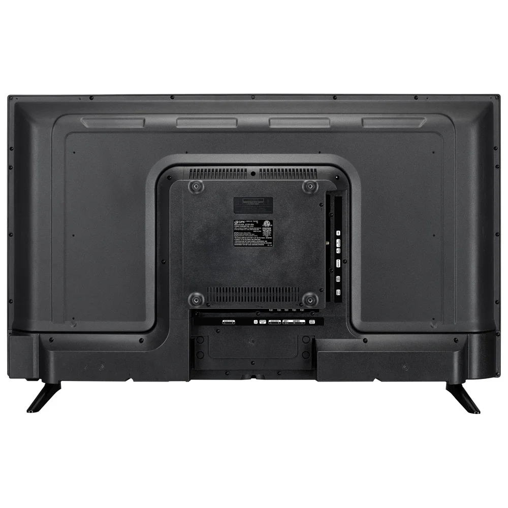 تلفزيون DLED 40 بوصة 1080 بكسل عالي الدقة قابل للتركيب على الحائط HDMI USB مكون مدخلات مكبرات صوت ستيريو ميزات مشغل الوسائط