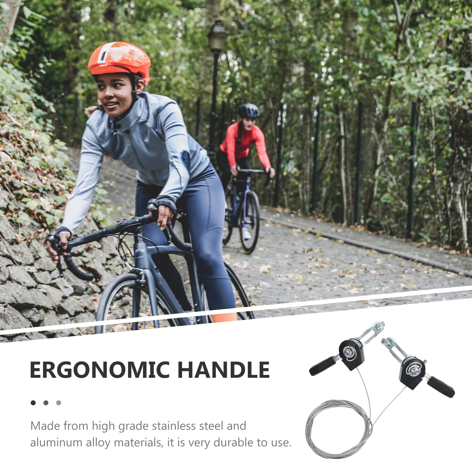 

Split Aluminum Finger Bike Replacement Metal Alloy Stainless Steel Smooth Operation Durable Oxidation Resistant Bicycle