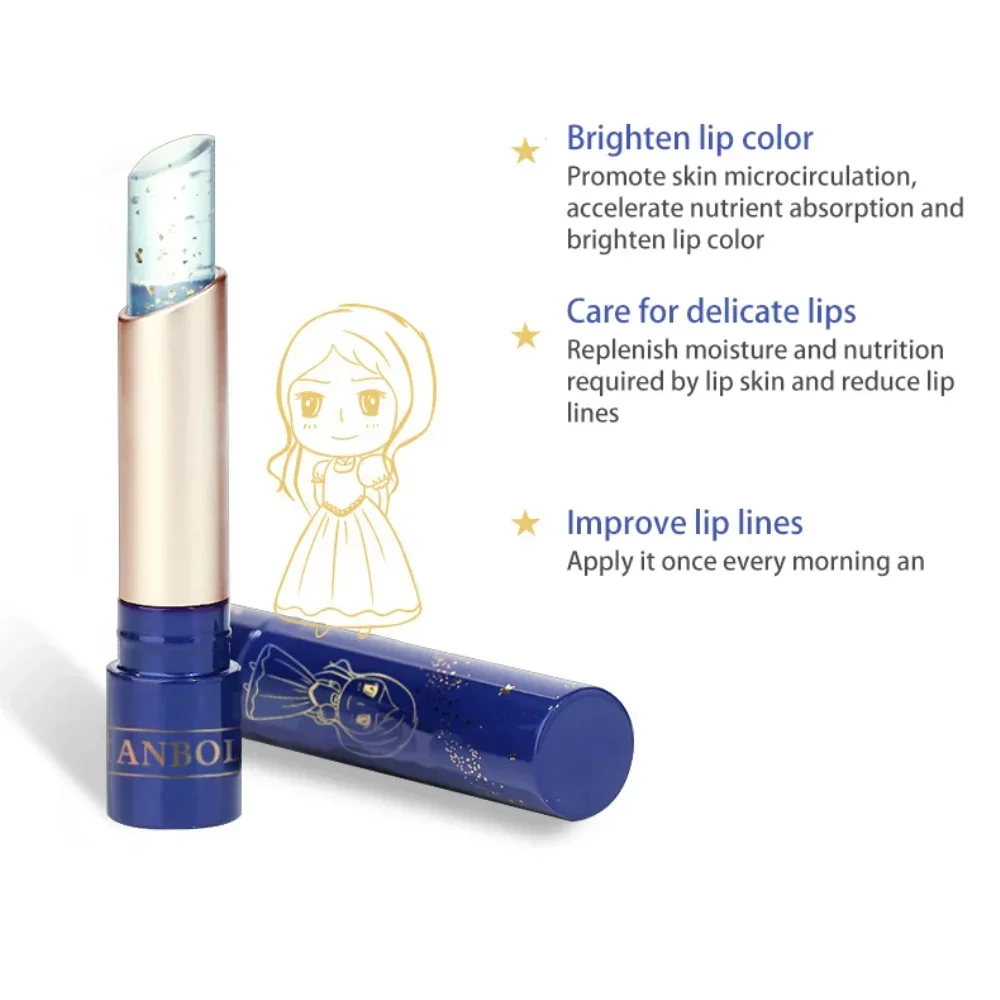 Transparent Lip Balm Color Changing Moisturizing Lip-Gloss Natural Long Lasting Lipstick Lip Glaze Makeup Lips Care Repair Oil