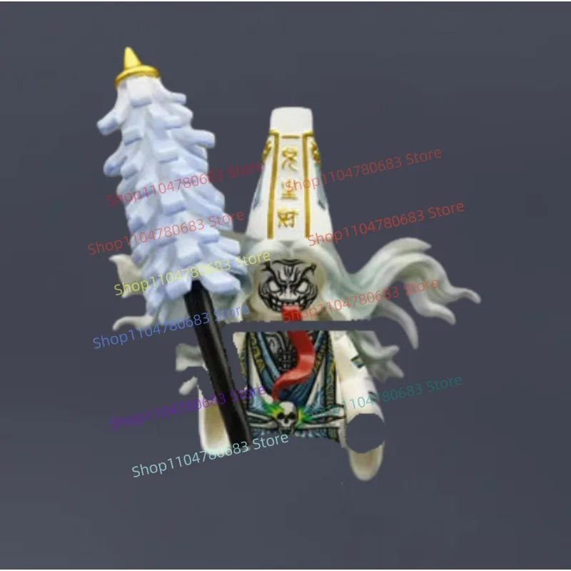 

Конструктор MOC: Мини-фигурки с головами быков и лицами лошадей, аксессуары для брони, коллекционные демонстрационные модели, подарочные игрушки