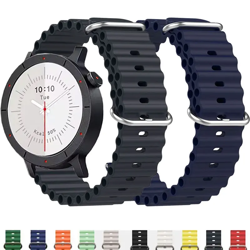 حزام ساعة سيليكون لساعة CMF Pro 2 3 الأساور سوار المحيط كوريا لـ CMF بواسطة لا شيء ساعة برو استبدال الملحقات