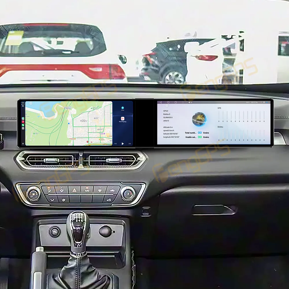 Radio para Auto con Pantalla de 24.6 Pulgadas para Great Wall King Kong Cannon 2022-2025, Navegación GPS Android, Receptor Multimedia Estéreo, Unidad Principal