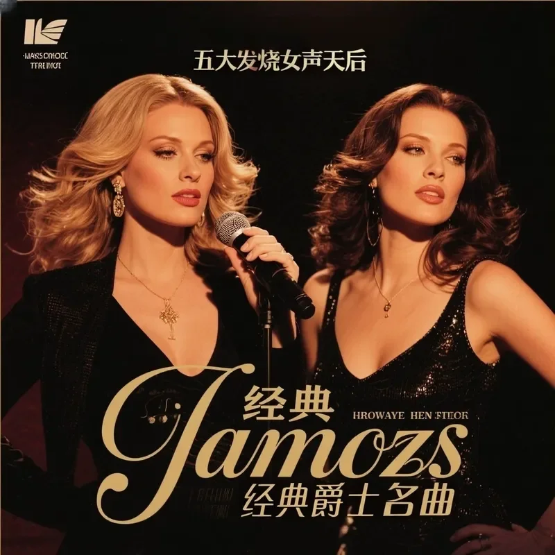 

Five Hot Female Voice Diva Selection of 12 Classic Jazz Songs Car Lossless Music CDs for All Cars