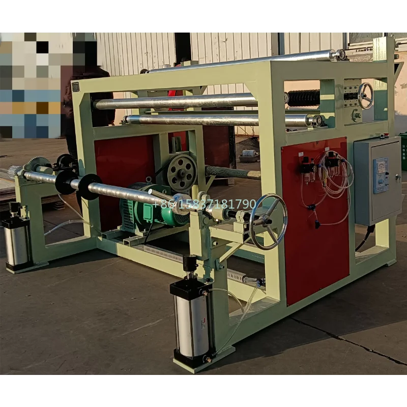 High Speed Paper Slitting Machine Jumbo Reel to Reel Cardboard Carton Cutting Paper Big Reel Slitter Machine for Small Business