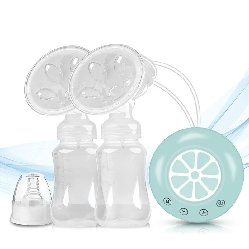 NEW Electric Double Breast Pumps milker BPA free multi-stage adjustment massage USB postpartum Milk Maker breast pump gift