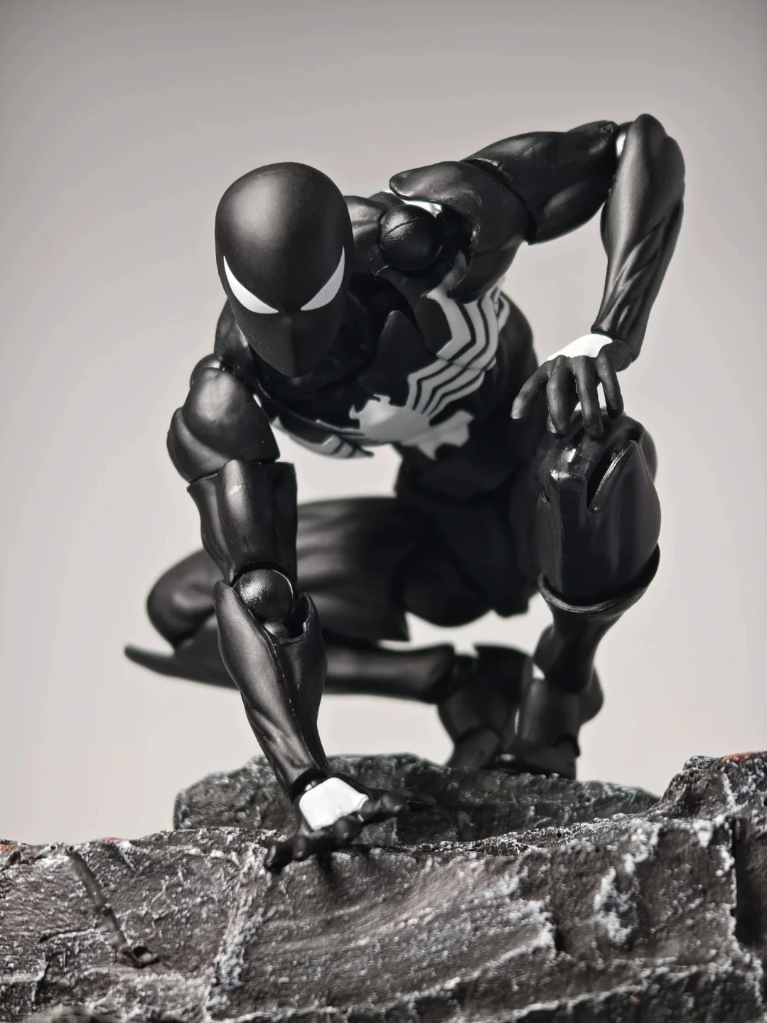 messtoys スパイダーマン In Stock CT Toys Messtoys Symbiote Spider-Man Black Spider Action