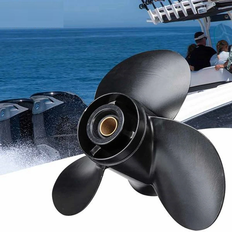 Outboard Propeller Blades For Marine Engines: 3 Diameter: 10 1/4 Pitch: 10 For Suzuki 20-30HP