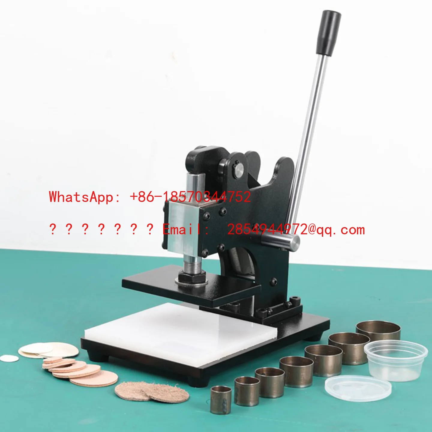 Small Manual Die-cutting Machine, Leather Cutting Machine, Knife Die, Stamping Machine, Fabric Cutting and Cutting Machine