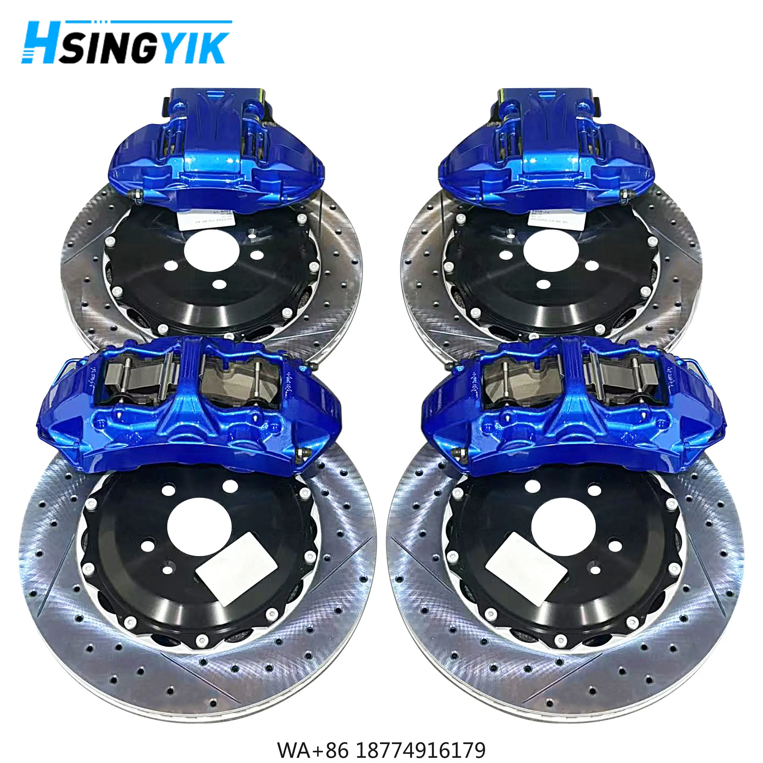 

Hsingyik 2 Piece Floating Disk Break Pads Big Brake Kit for S3 8V SQ2 Q3 7 8 Gti
