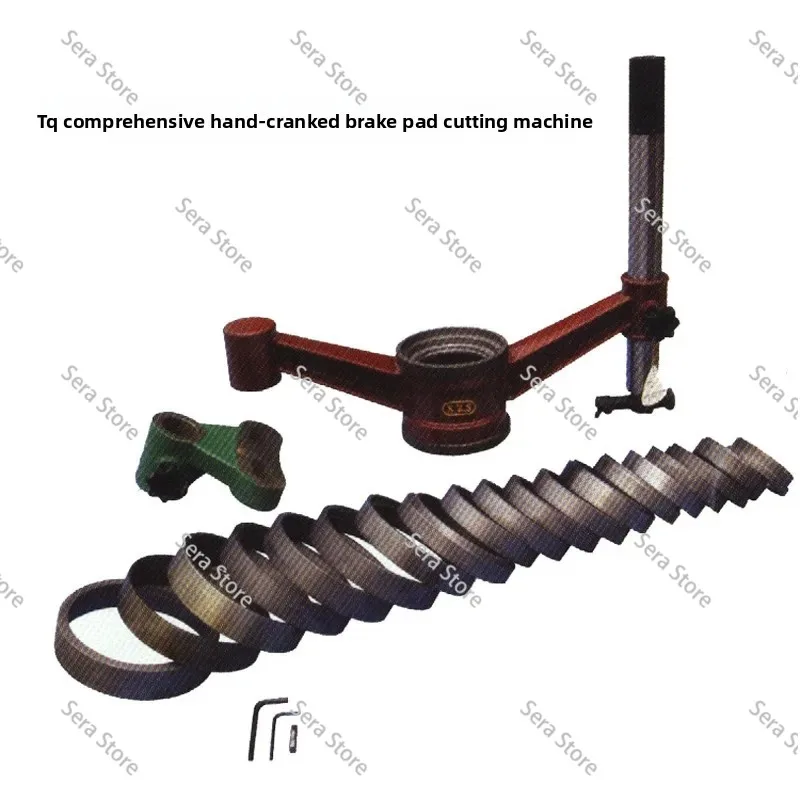 Hand Operated Brake Shoe Cutting Lathe TQ130C TQ153A Truck Brake Shoe Grinding Machine for Auto Repair