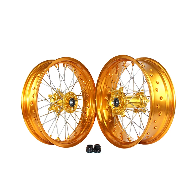 

36 Hole Spoke Motorcycle Wheel Rims For YZ/YZF 25/450 Ktm Supermoto Wheels