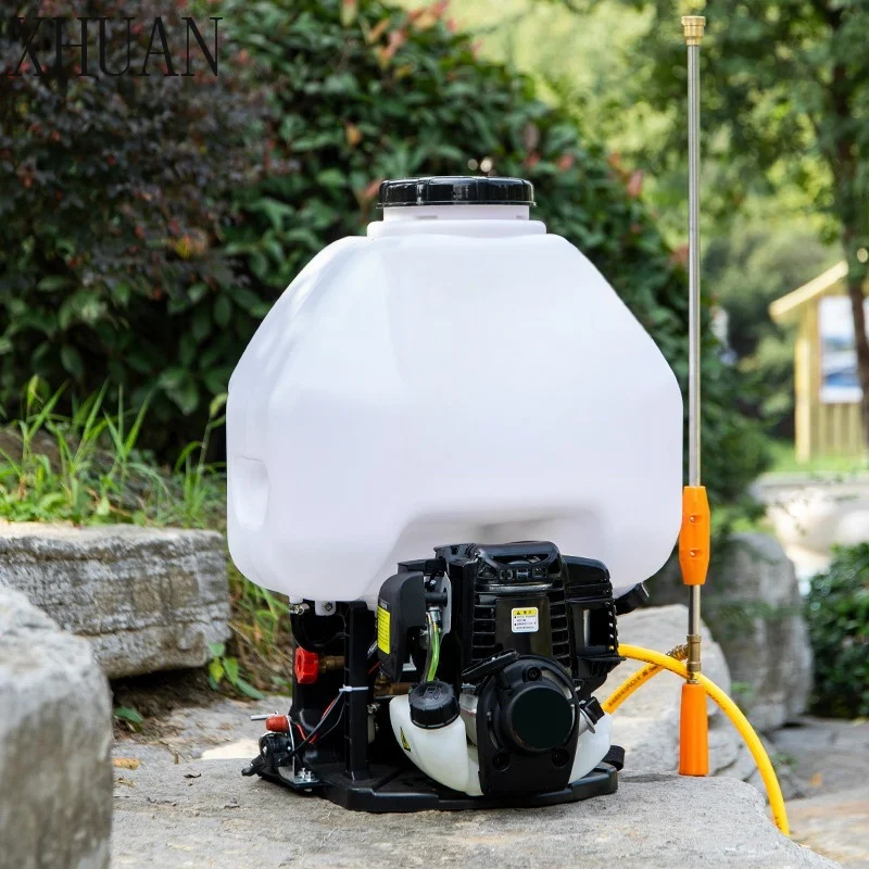Agricultural Automatic 4-stroke Seeder Knapsack Fertilizer Spreader High Power 30L Fertilizer Machine