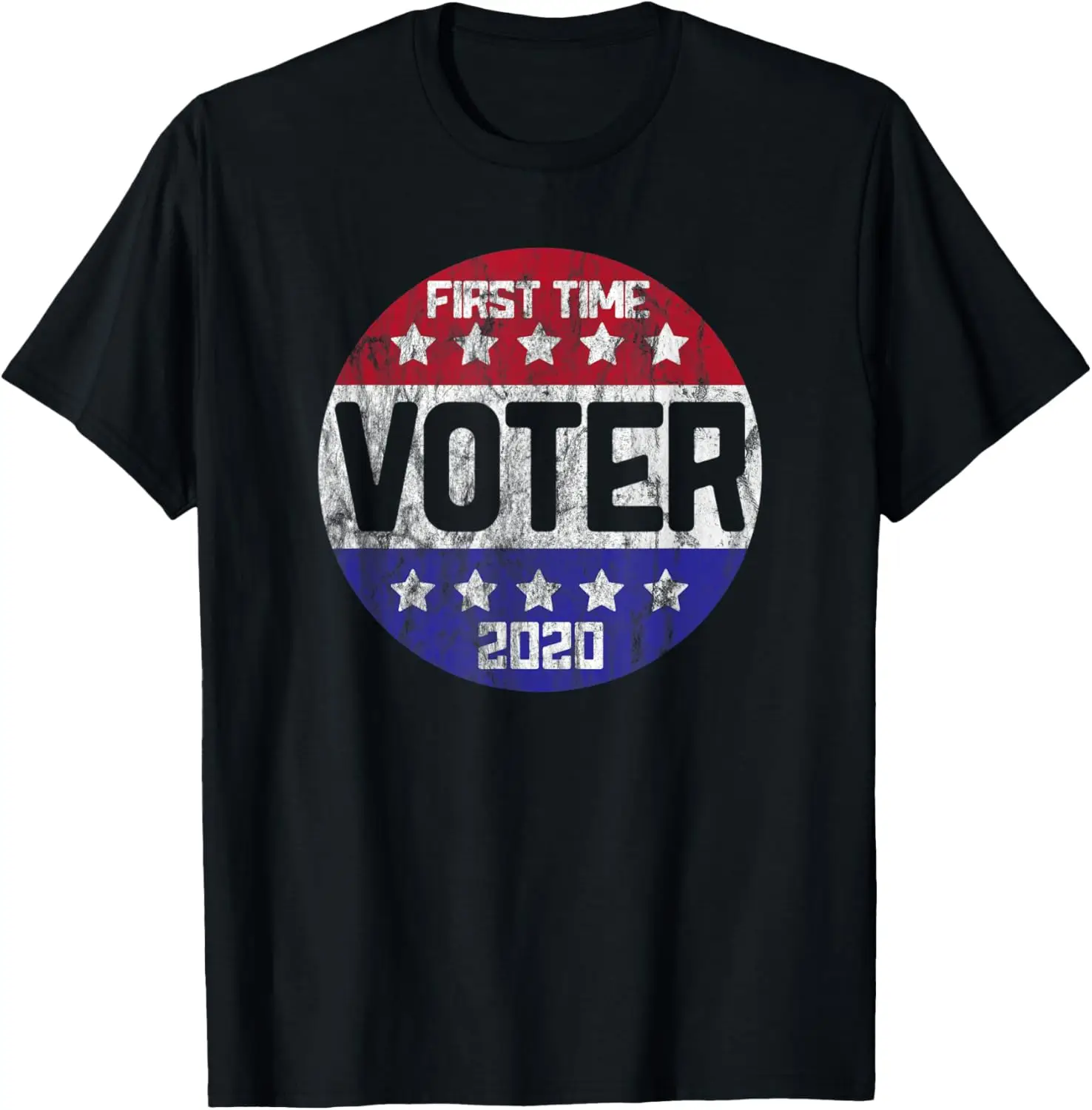 

Подарочная футболка с патриотической одеждой First Time Voter 2020