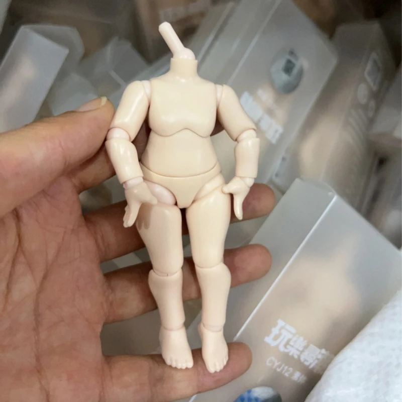 1/12 OB11 Doll's Body Normal White Extension Accessories GSC Doll Body