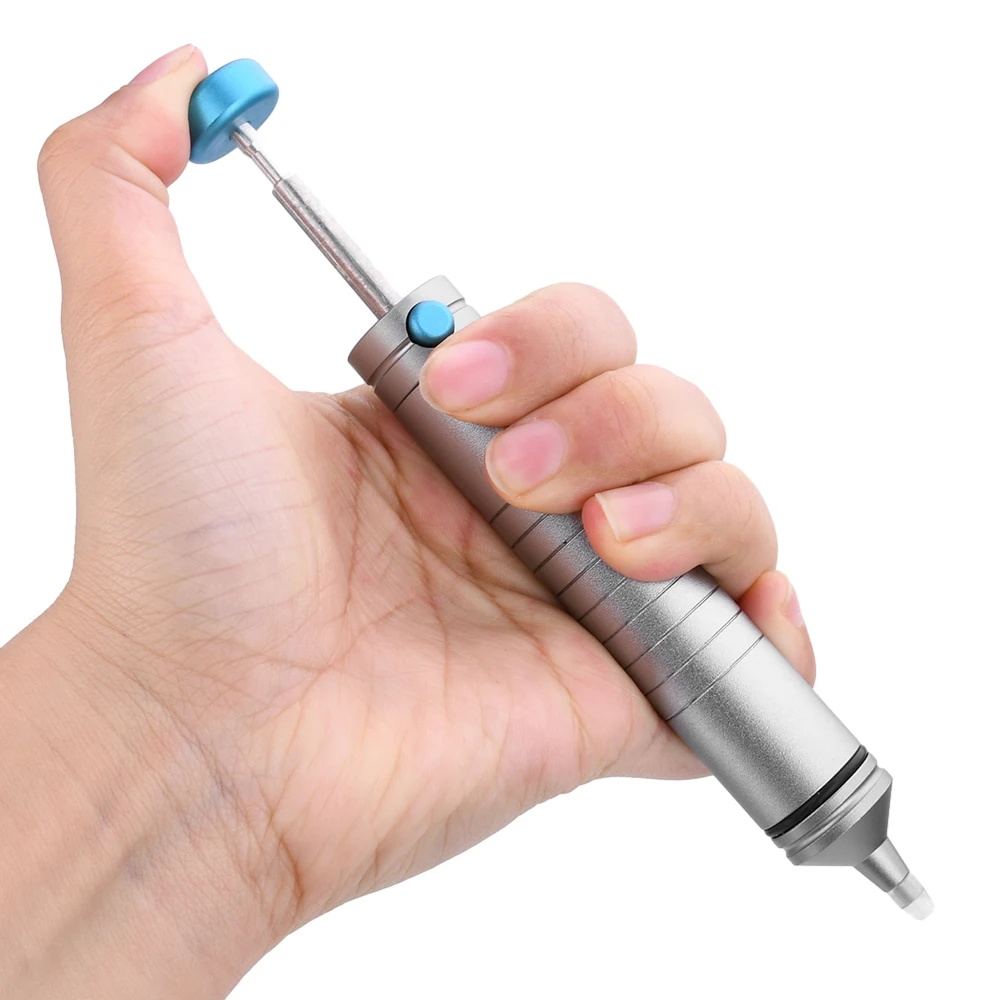 Ręczna próżniowa pompa ssąca do lutowania 350 ° Odporna na temperaturę przyssawka lutownicza 170 mm Aluminiowa, wydajna pompa rozlutowująca